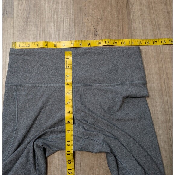 Under Armour Size L Heatgear Gray Motion Ankle Legging Compression Pocket - Picture 11 of 12